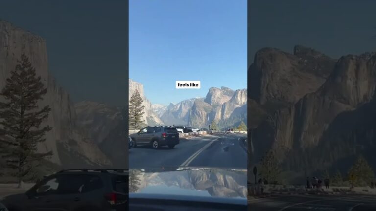 I would give anything to relive this 🥹 Yosemite National Park Tunnel View