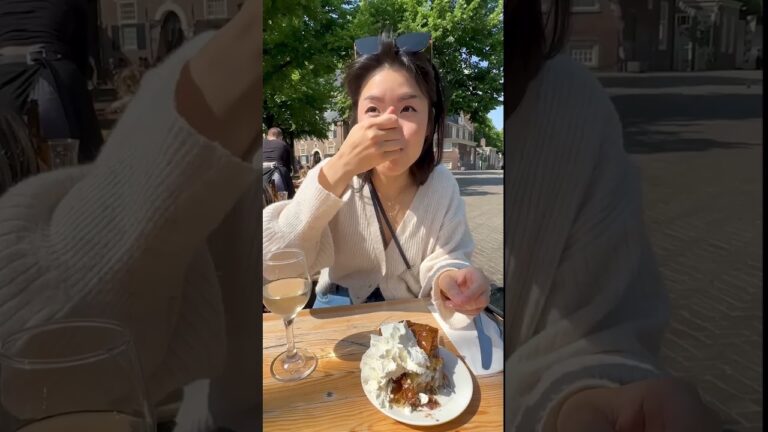 what i ate in a day in amsterdam