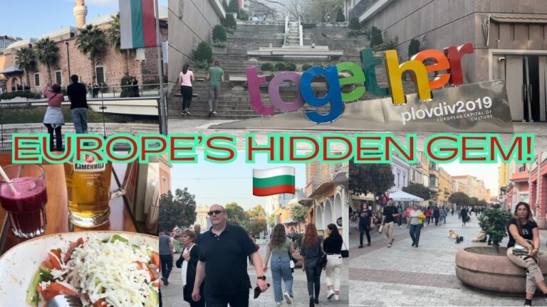 🇪🇺 Welcome to Europe’s HIDDEN GEM! ✨ Your guide to PLOVDIV, Bulgaria! 🇧🇬