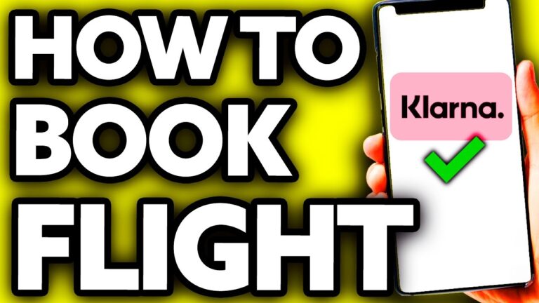 How To Book Flight with Klarna (BEST Way!)