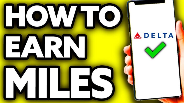 How To Earn Miles with Delta Airlines (Very EASY!)