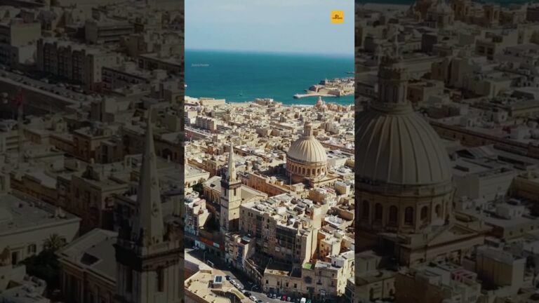 Valletta Malta Highlights Explore Like a Local in 60 Seconds | #shorts