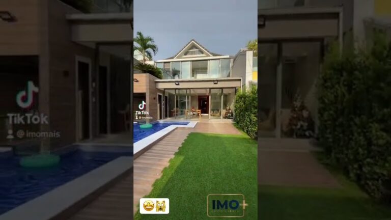 Olha que linda essa casa 🙀🤩 #SHORTS #barradatijuca #luxuryhomes #mansão #viral