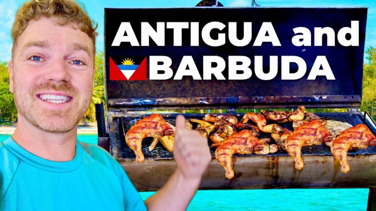 BEST FOOD TOUR in ANTIGUA and BARBUDA 🇦🇬 CARIBBEAN FOOD GUIDE