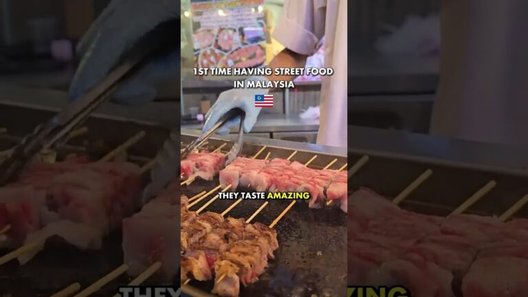 Street Food In Malaysia | Wagyu Skewers!
