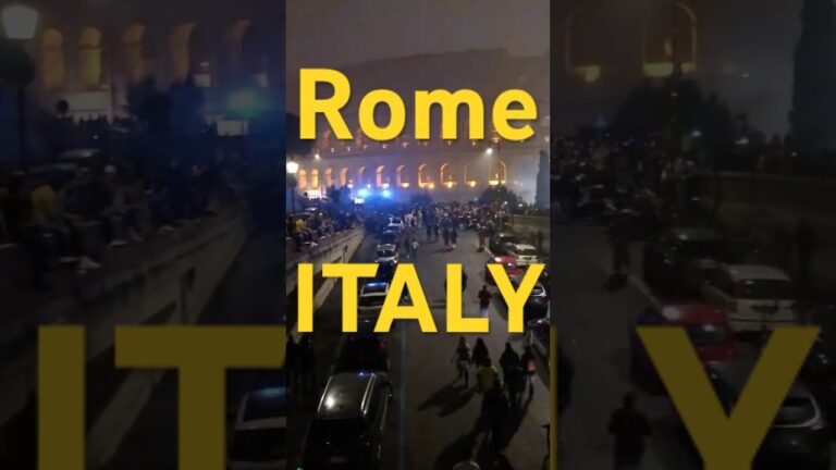 The Most Extravagant New Year's Celebration in Rome #italiangetaway #italiancity#1000subscriber#yt