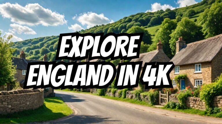 Wonders of England 4K |Exotic Vacation Video |Village |Explore England |Top Travel