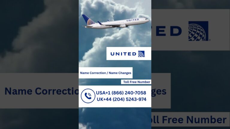 How to Change Name on United Airlines Ticket (Full Guide) 2025